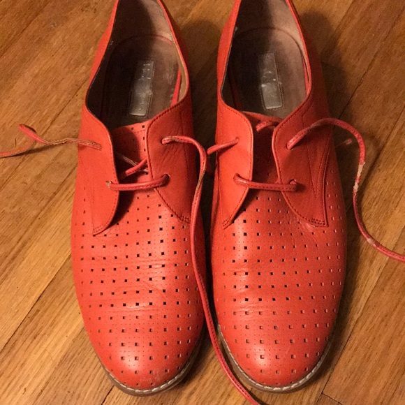Halogen Leather Oxfords Great Condition Size 9.5